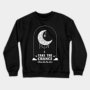 Take A Chance Moon Celestial Crewneck Sweatshirt